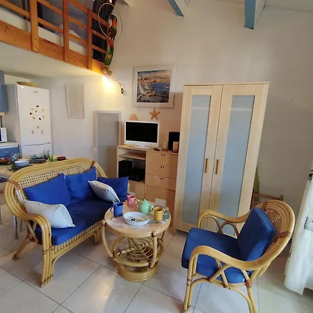 Villa T2 Mezzanine - 4 Pers - Proche & Commerces - Parking - Saint-pierre-la-mer - Fr-1-795-69